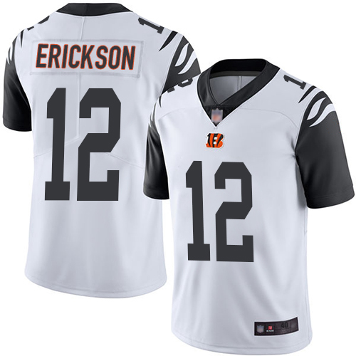 Cincinnati Bengals Limited White Men Alex Erickson Jersey NFL Footballl #12 Rush Vapor Untouchable